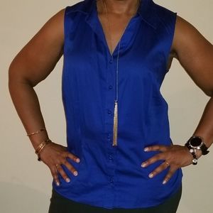 Lane Bryant Sleeveless Blouse Size 18